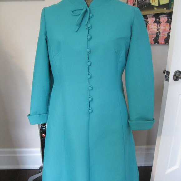 Vintage 1966 Peggy French dress. 14-16 - Picture 5 of 11